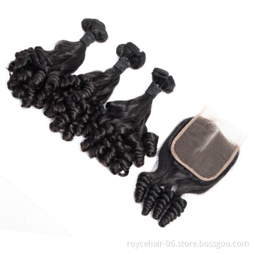 High Quality Good Thickness Fumi Hair Loose Wave Super Double Drawn Hair,Wholesale Virgin Human Hair Bundles Vendors